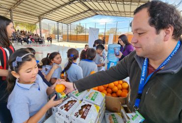 Estudiantes de Vicuña son parte del Programa Escuelas Saludables