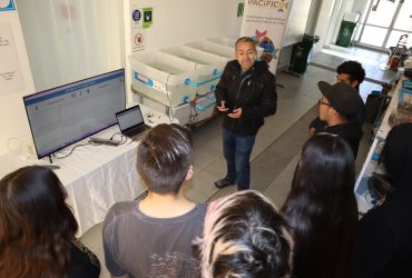 Estudiantes del Liceo de Tongoy aprenden sobre variables oceanográficas y conocen los diferentes equipos de medición