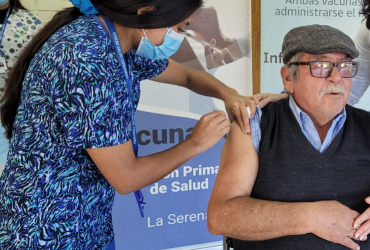 Más de 55 mil personas mayores aún no se vacunan contra la Influenza